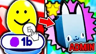 SECRET HIDDEN EGG For ADMIN PETS in Pet Simulator X.. (Pet Simulator X Myths)