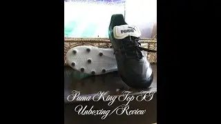 Puma King Top FG/AG 2019 release unboxing Retro Vibes( Puma no string bag.) RIP Pele King of Footbal