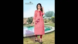 LUXURIA HOUSE OF FASHION BRINGS ORIENT EMBROIDERY WORK KURTI