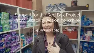 The Red Box Projects receives help from Disability Action Yorkshire
