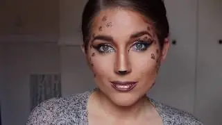 Leopard Halloween Make up Tutorial