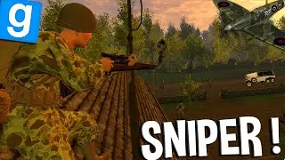 LE PIRE SNIPER DE L'US ARMY ! 💣 (J'ai les schtrudels dans le viseur...) Gmod Military RP