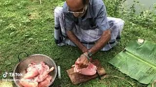 Chicken Cutting Skills 🍗 | Sri Lankan Village Style Butchering | #shorts #srilanka  #villagelife