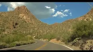 Gates Pass Road near Tucson, Arizona