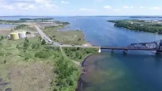 Little Current Harbor flight 072316