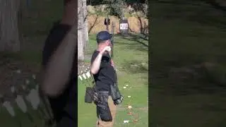 🏹 80 Yards in the Wind 🏹 #shorts #archery #bowandarrow