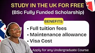 100% BSC Scholarship in the UK - Apply for Medicine, Pharmacy, Engineering, etc - All Cost Covered!!