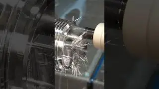Удовлетворительный процесс токарной обработки | Тестирование SolidCams MillTurn Post #cnc #cncmac...