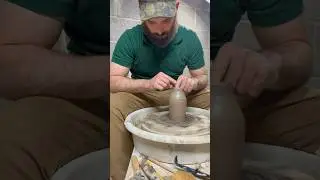 Tall Local Clay Soap Bottle #pottery #art #ceramics #artshorts #clay #handmade #potterywheel #decor