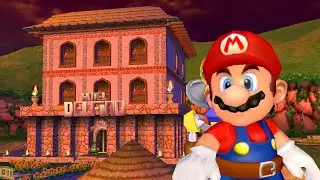 Sirena Beach - Super Mario Sunshine (World 5 Shines, 30 Blue Coins)