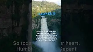 God WillJudge the Wicked#Isaiah1311 #GodsJudgment #DevotionalMessage #EndTimesWarning #repentnow