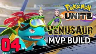 Pokemon Unite: Venusaur *MVP Gameplay* Builds, Guide, Moveset, Item, Late Gamer | September 2021
