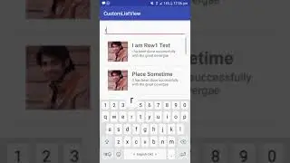 Custom ListView with Search - (Code in Description)