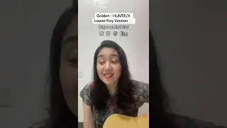 Golden Lower Key Chords (Huntrix, Kpop Demon Hunters) Pt. 1
