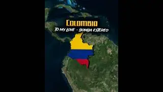 Returning to childhood #maps #music #geography #Colombia #country #video #fyp #edit #jeffbourg #fyp
