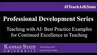 Teaching with AI  Best Practice Examples for Continued Excellence in Teaching