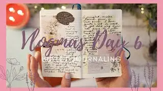 BULLET JOURNALING, PLANTS, CLAY PINS | STUDIO VLOGMAS 2020 DAY 6