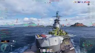 World of Warships: Full Round of T10 SN Kremlin (UYGLZ-Music; I'm Lazy, Fire HE Most Time)