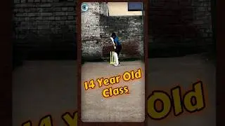 Batting Class of a 14-Year-Old Kid 🏏 | Cricket Coaching #shorts