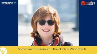 Show two time zones in Windows 11