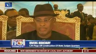 Rivers Judiciary: CJN Flags Off Construction Of State Judges Quarters