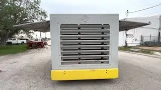 TUG TMD150 - 150 PPM Continuous Flow Air Start Unit. Operational Video