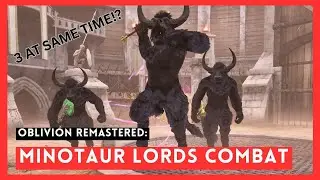 THE ELDER SCROLLS IV OBLIVION: ARENA MATCH BATTLE vs MINOTAUR LORDS (MULTIPLE OPPONENT)