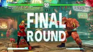 Donnierizzle (Zangief) vs COUrbanFlow (Karin) SFV match 3