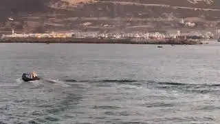 Arriving at Agadir Port Morocco