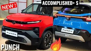 2026 Tata Punch Facelift Accomplished + Sunroof | Price, Features, Interiors | Tata Punch Top 2026