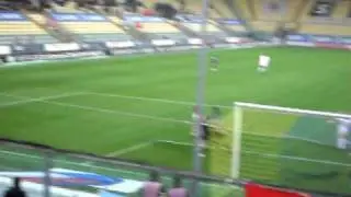 SASSUOLO - PIACENZA - 21 - 11 - 2009 -RETE ANNULLATA A FRANCESCO BINI
