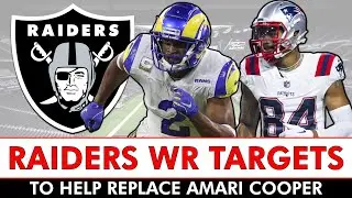 Raiders WR Targets To Help Replace Amari Cooper Before NFL Week 1 | Raiders Rumors