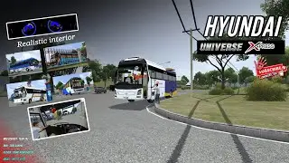 BANGLADESH NEW HYUNDAI UNIVERSE BUS MOD FOR BUSSID FREE DOWLOAD ✅ BD BUS LOVER AFFNAN