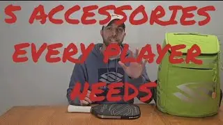 Every pickleball player NEEDS these 5 accessories!!