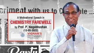 A Historic First Batch Farewell | Vignan&rsquo;s University VC with Chemical Students 2023&rdquo;