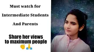 Inter Students And Parents Kosam || లైఫ్ అంటే చాలా ఉంది || Follow your Passion ||