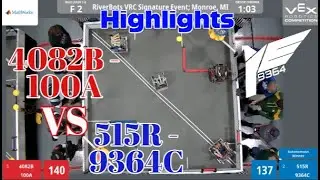 9364C RiverBot Signature Event Highlights | Vex Spin Up
