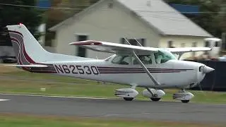 Cessna 172 N62530 departing KEZF on 102818