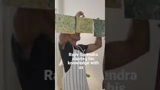 Rajiv Surendra Marbling Paper #shorts