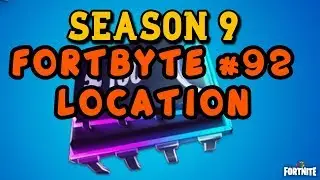 Fortnite - Fortbyte Location #72 Guide Season 9 (Using Rock Love Spray Near Lavafall)