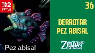 DERROTAR A PEZ ABISAL, JEFE TUNEL ABISAL | Zelda Link's Awakening - Guia Español