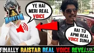RAISTAR VOICE REVEAL 👽|| @RAISTAR || @GYANGAMING || KEEPSUPPORT || WOTANEVERDIE || SHAREGUYS || TQ❤️