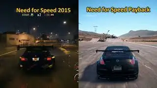 Need for Speed 2015 vs Need for Speed Payback | Comparaci&oacute;n Gr&aacute;fica (1080p 60fps)