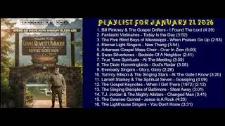 1-21-26 Gospel Quartet Paradise Midweek Oldies.