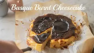 Basque Burnt Cheesecake | B&aacute;nh Ph&ocirc; Mai Nướng Ch&aacute;y | Tiara's Home Kitchen | ASMR