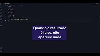 If e Else no PHP