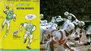 1966 Week 16 Boston Patriots @ New York Jets - highlights