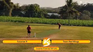 Surprise 11 vs Team Red Wings live cricket match | Elite Premier League  live - V3 Elite Cricket Gro