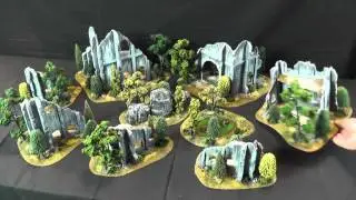 Scenery Showcase: Overgrown Ruins Set