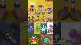 Fire Oasis Wubbox Trio Mashup (My Singing Monsters) @mToochek #shorts #msm